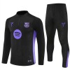 FC Barcelona Trainings Sweatshirt Quarter-zip 2025-26 Zwarte - Heren